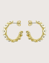 GARVI: Garland Hoop Earrings