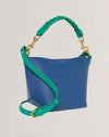 Women's WYNOLA-Woven Handle Colourblock Small Bag