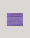 Women's COLY-Croc Effect Card Holder Brt-Purple