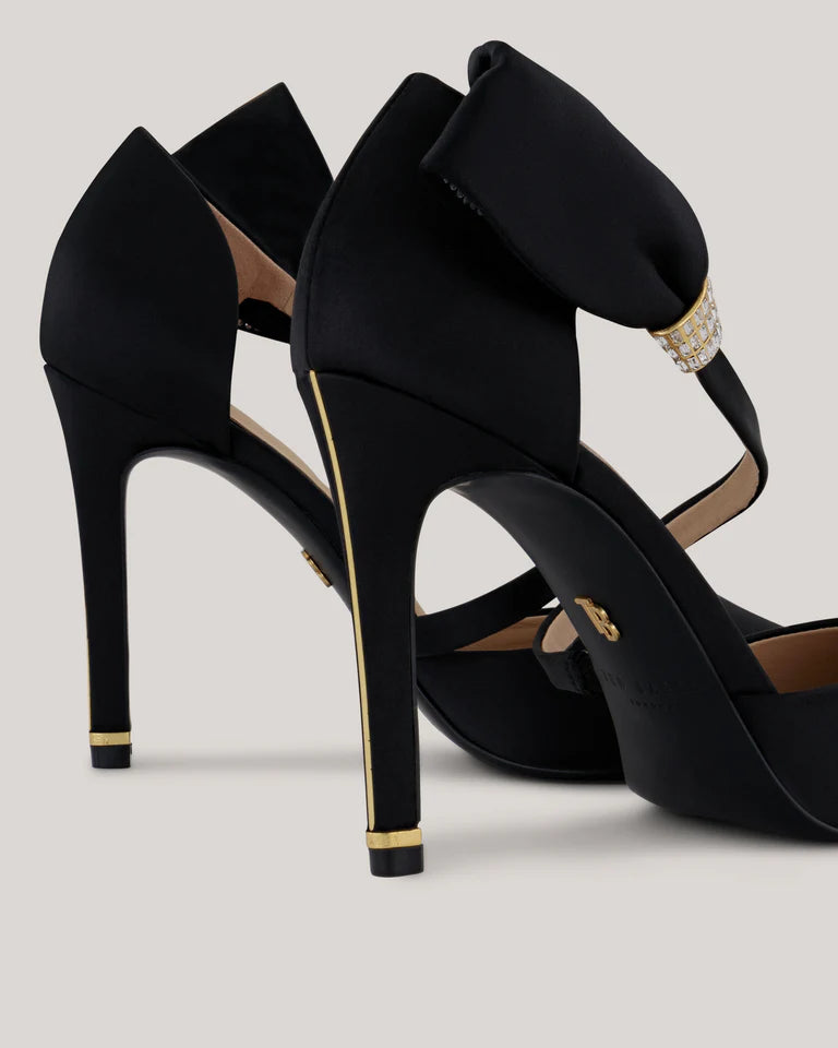 Women's BELHA-Strap Pointed Heeled Sandal Black