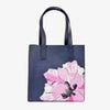Women's Milecon-Floral Printed Small Icon Bag Navy