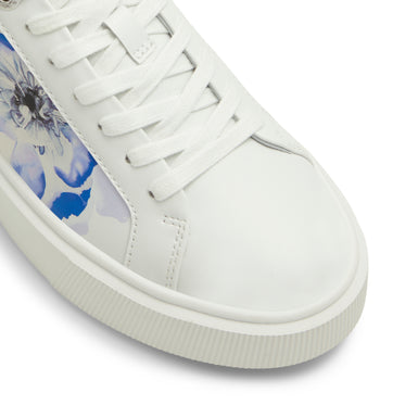 Women's Averiiy-Platform Leather Trainer Blue