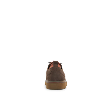 Men's Colndle-Brogue Detailed Leather Shoe Dk-Brown