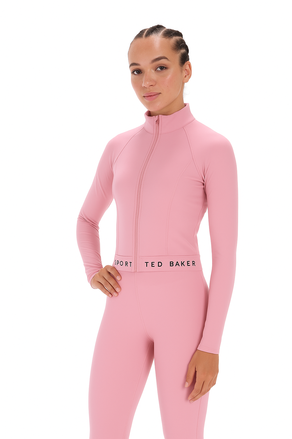 Women's MARIE-Essentials Cropped Zip-Up Jacket