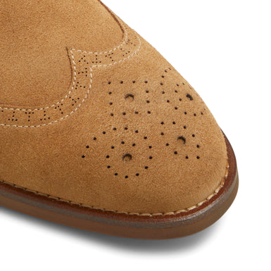 Men's Hacknie-Wing Tip Dress Shoe Tan