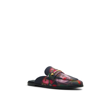 Women's Zolaaa-Flat Mule Loafer With Signature Bar Multicol