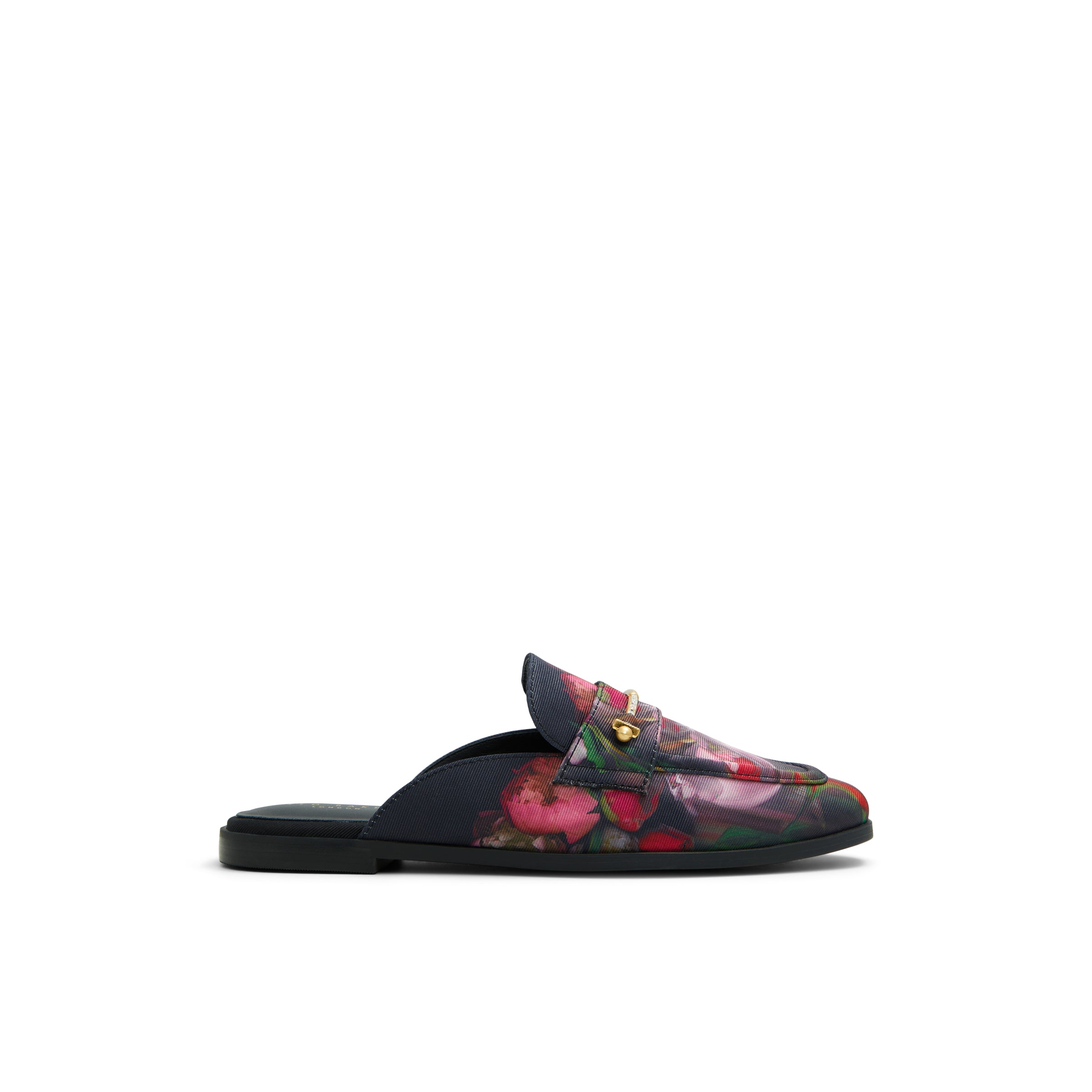 Women's Zolaaa-Flat Mule Loafer With Signature Bar Multicol